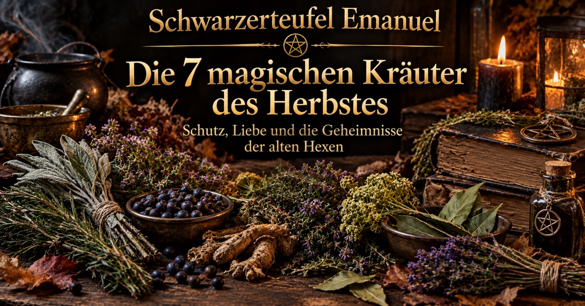 SCHWARZERTEUFEL EMANUEL · HEXENWISSEN & KRÄUTERMAGIE