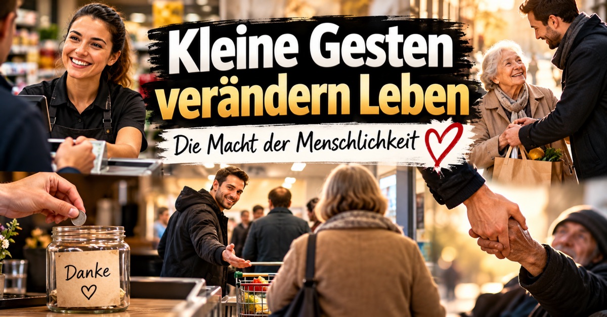 Kleinigkeiten, die uns im Leben weiterhelfen – Wenn kleine Gesten Großes bewirken