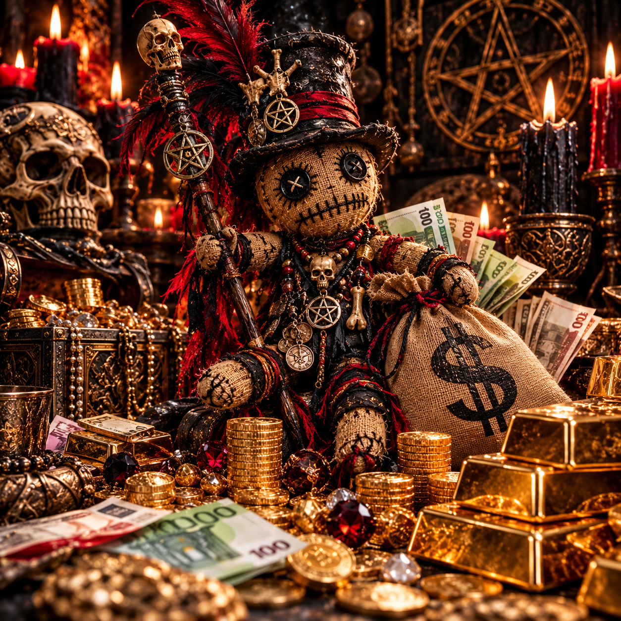 Geldzauber mit Voodoo