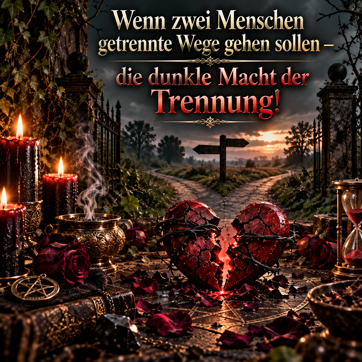 Wenn zwei Menschen getrennte Wege gehen sollen – die dunkle Macht der Trennung!