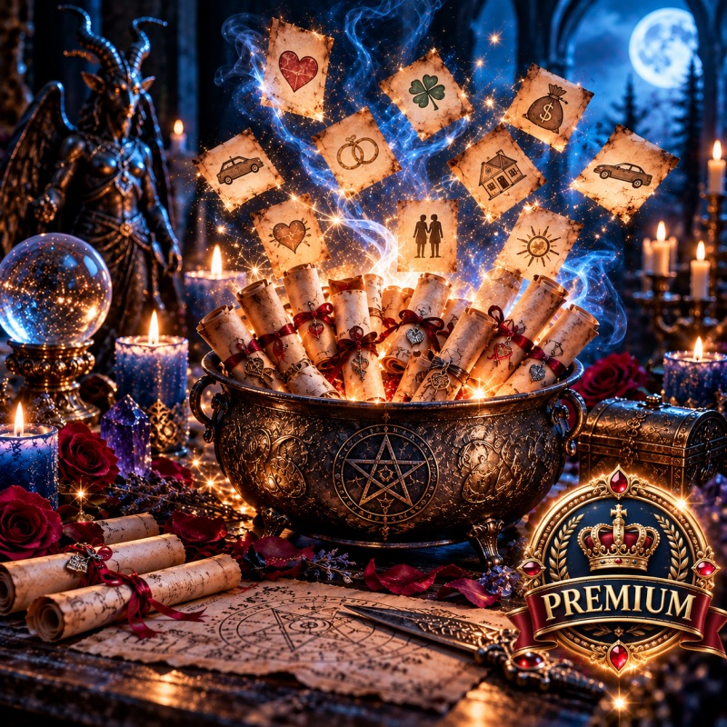 EXKLUSIVES PREMIUM-RITUAL DES SCHWARZERTEUFELS